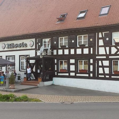 Gasthaus Roessle روتفايل المظهر الخارجي الصورة